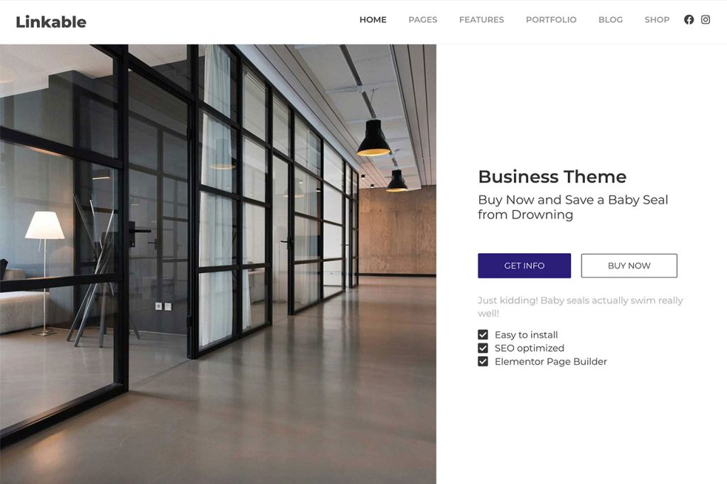 Wordpress Business Theme