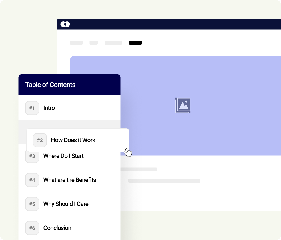 Content Pillar Page Template